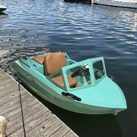 Nouveau Mini bateau de jet-ski à haut coût moteur 2 temps <115HP 50 km/h matériau FRP 1 siège