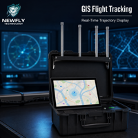 Détecteur de drones portable 10 km DJI AUTEL FPV WiFi pour localisation de pilote et système de sécurité pour événements majeurs