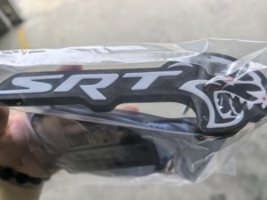 Upgrade Emblem Grille LED Cat Head SRT untuk Dodge Challenger Hellcat Chrysler 300 dengan Kontrol Ganda Bluetooth Remote - Product Image 6