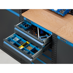 Fami Garage 391 G01 Meuble d'atelier 1824mm avec 2 armoires et 2 tiroirs - Product Image 2