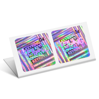 Papier d'impression 3D personnalisé authentique sceau de sécurité étiquette holographique laser autocollant hologramme