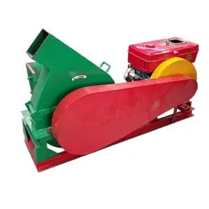 Diesel Por Hora Log Pine Wood Chipper Máquina para Fazer Lasca De Madeira Barato 1 3ton HEN Power Food Sales Woodworking Support Plant