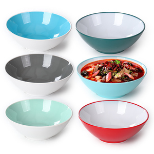 Chinese factories supply customized logos/logos for melamine tableware  plastic bowls for kitchens  salad bowls  catering bowls