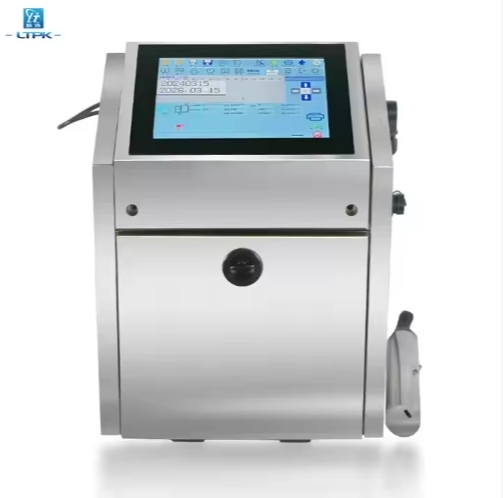 Touch Screen Low-power Small Character Cij Inkjet Printer Coding Machine Date Code Printer for Water Glass Plastic Bottle Bags