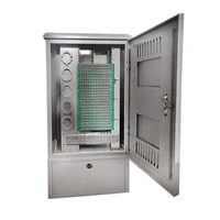 Armoire de distribution de fibres optiques extérieure FTTH 144 fibres, cadre de distribution de fibres optiques, connexion croisée, terminal SC/FC/ST/LC, protection IP65