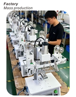 Máquina de Prensa Térmica 3D Pneumática Semiautomática ZONYAN ZY-HTP-TX para Chinelos de EVA com Hot Stamping para Fabricação de Cabedais de Calçados AC 220V Nova