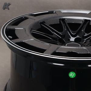 Wangu personnalisé 5x112 5x130 voiture roue forgée en Fiber de carbone aluminium personnalisé 20 21 22 23 pouces pour Mercedes Benz <span class=keywords><strong>Brabus</strong></span> roues - Product Image 4