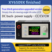 XY6509X 65V 9A 585W CNC DC Modul Buck-Boost yang Dapat Disesuaikan, Catu Daya Laboratorium, Modul Pengisian Daya Surya dengan Tegangan dan Arus Konstan