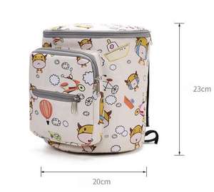 Organizador de Cochecito de Bebé con Diseño de Dibujos Animados, Porta Pañales, Bolsa de Almacenamiento para Biberones - Product Image 2