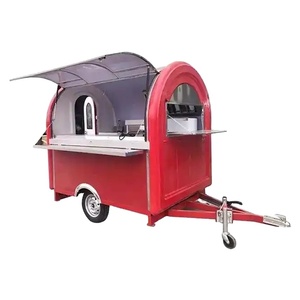 Remolque de comida móvil limpio a la venta Carrito de comida móvil de calle Camión de comida móvil aprobado por la EPA a la venta y exportación lista - Product Image 1
