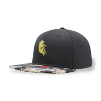 Prix d'usine Classique Hip Hop 6 Panneau Noir Blanc Plain Mens Design Vintage Snapback Sports Caps Chapeaux avec Logo Personnalisé