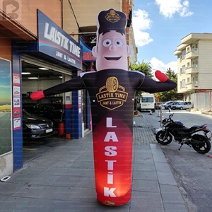 Gigantesque Danseur d'Air Gonflable Personnalisé pour Mécanicien Automobile, Modèle Publicitaire pour Réparation de Pneus et Entretien Automobile - Product Image 2