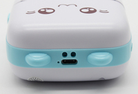 Imprimante thermique portable, mini imprimante d'étiquettes, imprimante photo sans encre, imprimante de poche, 200 dpi pour Android IOS, impression DIY