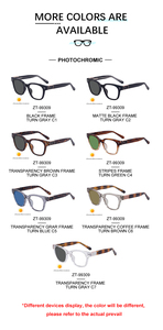 Gafas de Sol Partagas al por Mayor, Diseño de Moda, Logotipo Personalizado, Cuadradas, Fotocromáticas, Anti Luz Azul, UV400, para Hombre y Mujer - Product Image 6