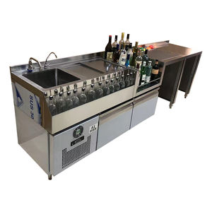 Station de bar en acier inoxydable pour cocktails - Product Image 2