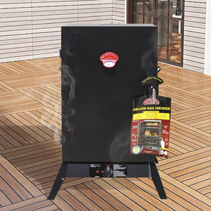 Comercial y doméstico American <span class=keywords><strong>Texas</strong></span> Gas <span class=keywords><strong>Grill</strong></span> Rack BBQ <span class=keywords><strong>Grill</strong></span> Fumador de leña Lujosa máquina de acero con recubrimiento en polvo Premium - Product Image 1