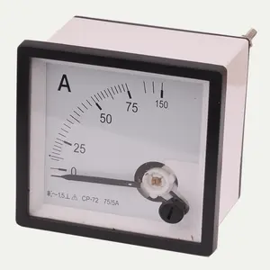 Analoges Ampere meter Ampere meter 72x72 AC 1A