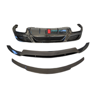 Kit de carrosserie en queue de canard de diffuseur arrière de lèvre avant en fibre de carbone 3K de haute qualité pour kit de carrosserie Mercedes Benz GLE GLE300 GLE420
