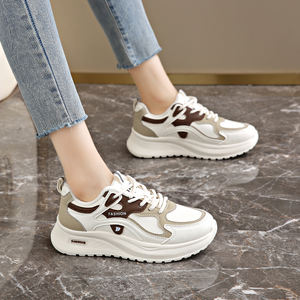 Wholesale Women's Plush Casual Sports Shoes New Fashion Autumn Winter Walking Comfortable Anti-Slip Shoes Walking Style <b>Sneakers</b> - Product Image 5