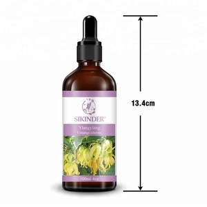 Aceite Corporal de <span class=keywords><strong>Ylangylang</strong></span> OEM, Prensado en Frío, Aceite Esencial 100% Puro - Product Image 2