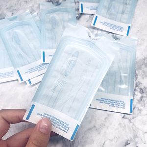 12 pièces un sac ligne de protéines de soie lifting du visage raffermissant fil de collagène en gros fil de soie soluble pour le visage <span class=keywords><strong>V</strong></span> ligne gravure - Product Image 6