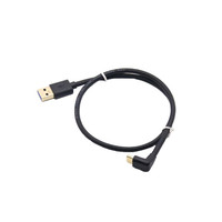 Câble USB 3.0 TYPE C à angle de charge rapide à haute vitesse