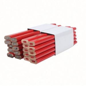 Sacapuntas para lápices de carpintero con logotipo OEM, barril de tinta negra, juego de lápices de colores de doble mina jumbo cortos personalizados de 3.5/7/10 pulgadas para - Product Image 2