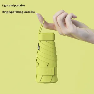 ร่มพับหกตอนแบบด้ามจับสแนป รุ่นใหม่ - ร่มพกพาสะดวก ใช้ได้ทุกสภาพอากาศ ทั้งวันแดดและวันฝน - Product Image 1