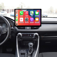 Autoradio Android 13.3 pouces pour Toyota RAV4 2020-2022, lecteur multimédia de navigation DVD, Android Carplay