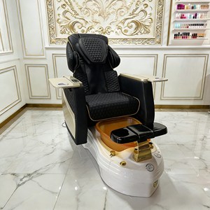 Fauteuil de pédicure haut de gamme entièrement automatique en tissu PU, avec fonction massage et spa pour les pieds, idéal pour les salons de beauté - Vente chaude directe usine - Product Image 4