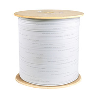 FTTH Extérieur Câble de branchement fibre optique GJXCH-1B1 G652D G657A1 4 Cœurs 4 Fibres COBOS FIBRA OPTIA