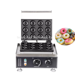 Máquina Eléctrica Comercial para Hacer <span class=keywords><strong>Donuts</strong></span> y Waffles con 12 Rejillas, para Panadería, Pastelería y Carritos <span class=keywords><strong>de</strong></span> Comida, Equipo para Hornear Mini <span class=keywords><strong>Donuts</strong></span> - Product Image 6