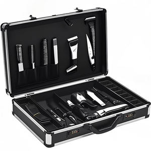 Ningbo fabbrica all'ingrosso prezzo competitivo formato personalizzato OEM scatola di immagazzinaggio in alluminio strumenti per il trasporto di strumenti con vassoio in pelle - Product Image 1