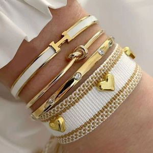 Pulsera <span class=keywords><strong>de</strong></span> la <span class=keywords><strong>Amistad</strong></span> tejida a mano para mujer, brazalete <span class=keywords><strong>de</strong></span> estilo Vintage con borlas y corazón, joyería para amantes, B1621 - Product Image 3