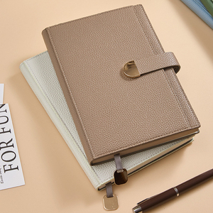 Tùy chỉnh máy tính xách tay da Tạp Chí với bút-a5 bìa cứng da xoắn ốc Nhật Ký với túi cho các trường học nguồn cung cấp mẫu - Product Image 2