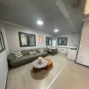 Casas prefabricadas de clima caliente 20 pies 40 pies Mini casa Casas de contenedores expandibles a prueba de huracanes con ducha en el interior - Product Image 4