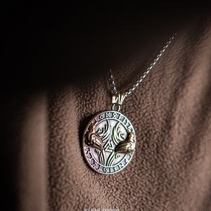 Collar con Colgante de Runa Vikinga Valknut, Acero Inoxidable, Amuleto Nórdico, Símbolo del Cuervo de Odín, Talismán, Joyería Nórdica para Hombres y Mujeres - Product Image 5