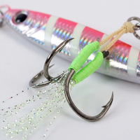 Leurre de jigging en plomb à action stable, oscillante et clignotante pour la pêche en bateau en eau salée/oceanique de bar, snapper, marlin, maquereau, artificiel imprimé
