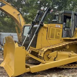 80% baru asli <span class=keywords><strong>Caterpillar</strong></span> D7R digunakan buldoser hidrolik Crawler bulldoser dalam stok - Product Image 4