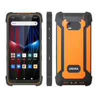 UNIWA P551 Dispositivo Móvil PDA Android 11 Ultrafino y Resistente de 5.5 Pulgadas con NFC para Trabajo en Exteriores