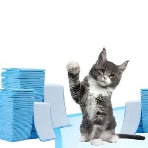 Tapis absorbants jetables en tissu non tissé pour chiens et chiots, vente en gros - Product Image 1