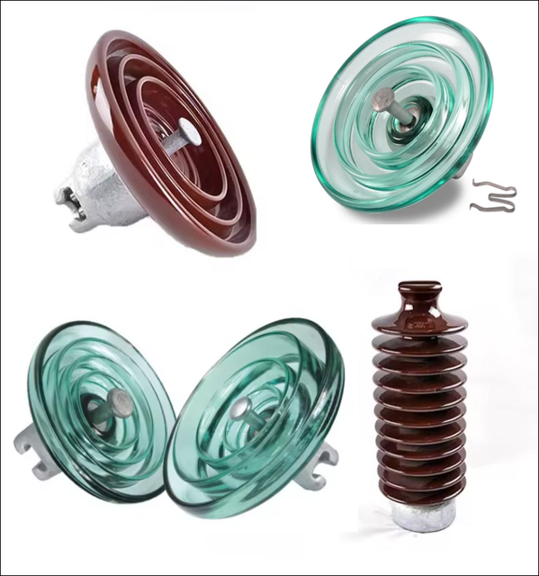 Jiangxi Hongxing High Voltage Dedicated Glass Insulators with Excellent Insulation Performance Toughened Glass Insulator U70B