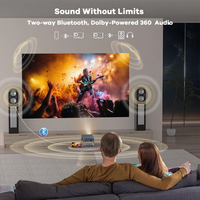 Projecteur de cinéma maison portable intelligent Funphenix N8 Ultra 1080P 4K Ready avec Android 12
