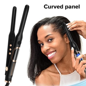 Plancha <span class=keywords><strong>de</strong></span> <span class=keywords><strong>Pelo</strong></span> Profesional con Pantalla LCD, Herramienta Eléctrica para Peinar el Cabello en Casa o en la Peluquería, <span class=keywords><strong>Rizador</strong></span> <span class=keywords><strong>de</strong></span> Ondas Grandes con Interior Acolchado - Product Image 3