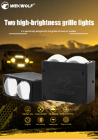 Projecteur LED à 2 lentilles pour calandre, phares avant de voiture à faisceau haut et bas, éclairage auxiliaire – Vente en gros usine