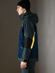 Chaqueta de Esquí Snowin Personalizada, Impermeable, Transpirable, Cortavientos, Polartec, Tallas Grandes, Unisex, con Contraste de Color, para Esquí de Montaña - Product Image 2