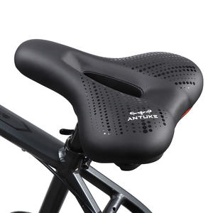 Sillín de Bicicleta Antuke Negro, Absorbente de Impactos, Impermeable, de Silicona, para Bicicleta de Carretera, Diseño Moderno, Unisex, Accesorio para Ciclismo - Product Image 4
