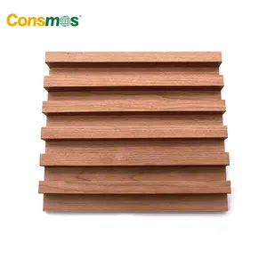 Wholesale Co-extrusion Waterproof Wood Grain Interior WPC Wainscoting Panels