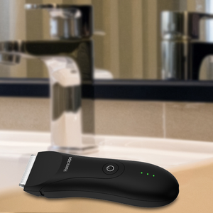 Rasoio Elettrico Impermeabile per <span class=keywords><strong>Corpo</strong></span> Maschile Sicuro per la Pelle Trimmer per Peli dell'Inguine Maschile - Product Image 3