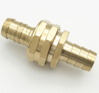 Raccord de tuyau d'arrosage de jardin en laiton massif GHT de taille personnalisée 3/4\" 5/8\" Réparation rapide Connecteur femelle
